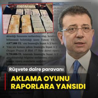 Rvete daire paravan! mamolu'nun aklama oyunu raporlara yansd