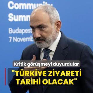 Kritik grmeyi byle duyurdular: Trkiye ziyareti tarihi olacak