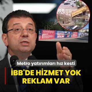 Metro yatrmlar hz kesti! BB'de hizmet yok reklam var
