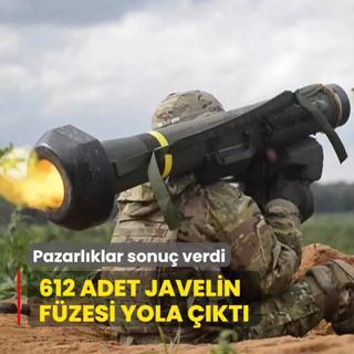 Pazarlklar sonu verdi: 612 adet Javelin fzesi yola kt