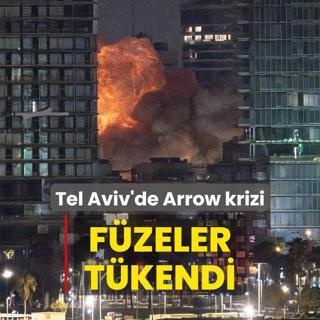 Tel Aviv'de Arrow krizi: Fzeler tkendi