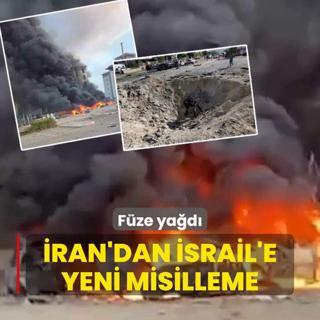 ran'dan srail'e yeni misilleme! Fze yad