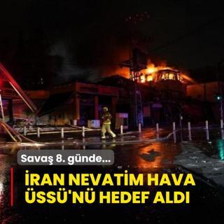 ran-srail Sava 8. gne girdi... ran Nevatim Hava ss'n hedef ald