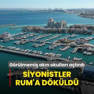 Siyonistler Rum'a dkld! Grlmemi akn okullar atrd