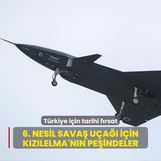 Trkiye iin tarihi frsat! Dnya devleri 6. nesil sava ua program KIZILELMA'nn peinde