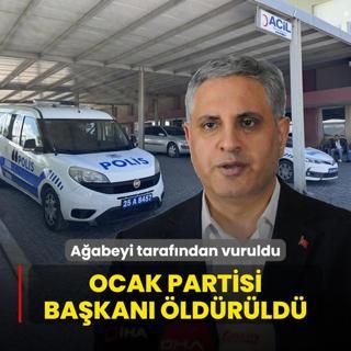 Aabeyi tarafndan vuruldu! Ocak Partisi Bakan ld