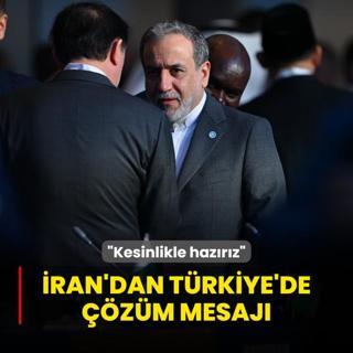 ran'dan Trkiye'de zm mesaj: Kesinlikle hazrz