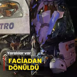 Yolcu otobs tra arpt! Yarallar var