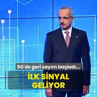 5G'de geri saym balad... lk sinyal geliyor