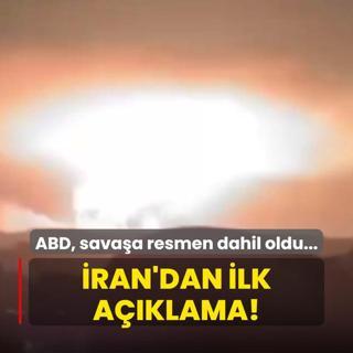 ABD, savaa resmen dahil oldu... ran'dan ilk aklama!