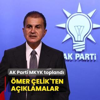 AK Parti MKYK topland: mer elik'ten aklamalar