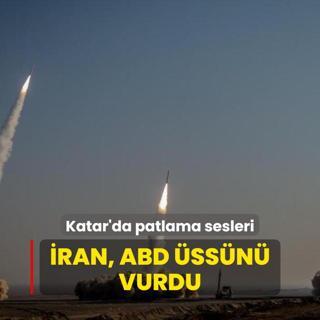ran, Katar'daki ABD ssn vurdu