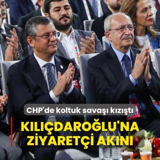 CHP'de koltuk sava kzt... Kldarolu'na ziyareti akn