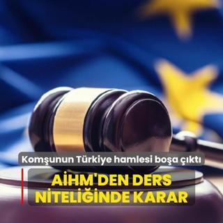 Komunun Trkiye hamlesi boa kt: AHM'den ders niteliinde karar