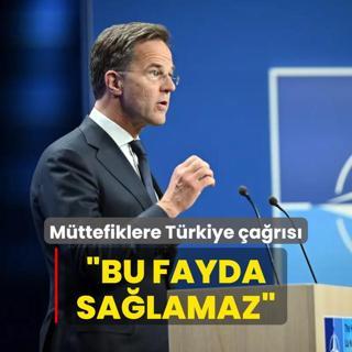 NATO'dan mttefiklere Trkiye ars: Bu fayda salamaz