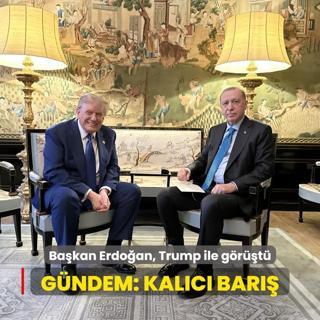 Bakan Erdoan, Trump ile grt... Gndem: Kalc bar