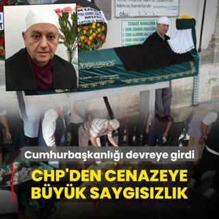CHP'den cenazeye byk saygszlk! zin verilmedi Cumhurbakanl devreye girdi