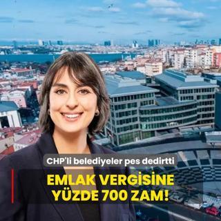 Emlak vergisine yzde 700 zam! CHP'li Belediyeler faturay vatandaa kesti
