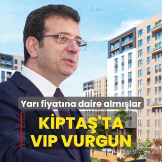 Kipta'ta VIP vurgun: Yar fiyatna daire almlar