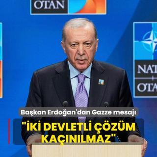 Bakan Erdoan'dan Gazze mesaj... ki devletli zm kanlmaz