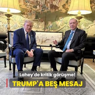 Trump'a be mesaj