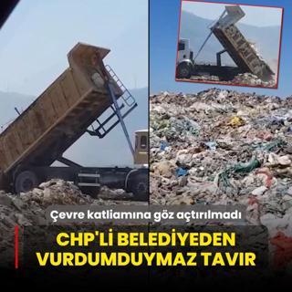 CHP'li belediyeden vurdumduymaz tavr! Bakanlk evre katliamna gz atrmad