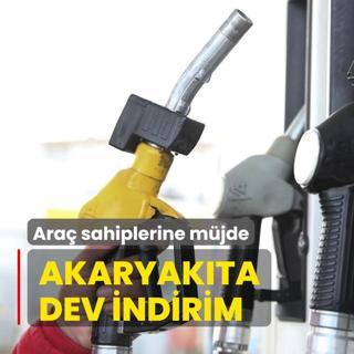 Ara sahiplerine mjde! Akaryakta dev indirim