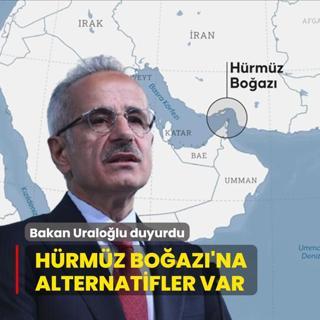 Bakan Uralolu duyurdu... Hrmz Boaz'na alternatifler var