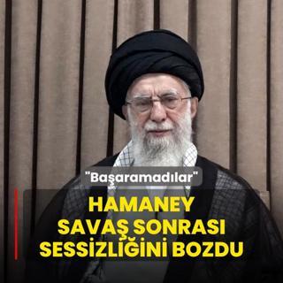 Hamaney sava sonras sessizliini bozdu: Baaramadlar