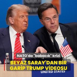 NATO'da baback krizi... Beyaz Saray'dan bir garip Trump videosu
