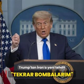 Trump'tan ran'a yeni tehdit: Tekrar bombalarm