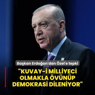 Bakan Erdoan'dan zgr zel'e tepki: Kuvay-i Milliyeci olmakla vnp demokrasi dileniyor
