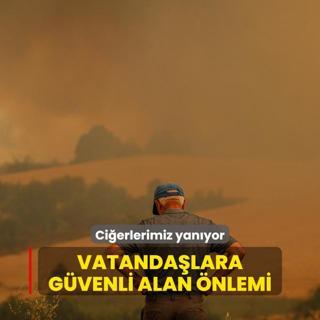 Cierlerimiz yanyor! 24 saattir havadan karadan mdahale