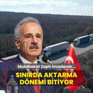 Mutabakat Zapt imzaland... Snrda aktarma dnemi bitiyor