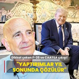 ABD'li eliden F-35 ve CAATSA aklamas: Yaptrmlar yl sonunda zlr