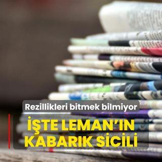 te Leman'n kabark sicili! Rezillikleri bitmek bilmiyor