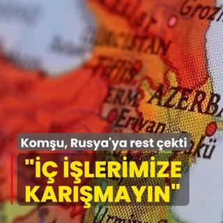 Komu, Rusya'ya rest ekti:  ilerimize karmayn