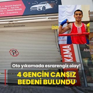 Oto ykamada esrarengiz olay! 4 gencin cansz bedeni bulundu