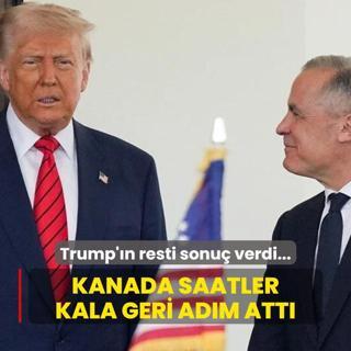 Trump'n resti sonu verdi... Kanada saatler kala geri adm att