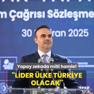 Yapay zekada milli hamle: Lider lke Trkiye olacak