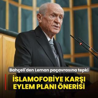Baheli'den Leman paavrasna tepki! slamofobiye kar eylem plan nerisi