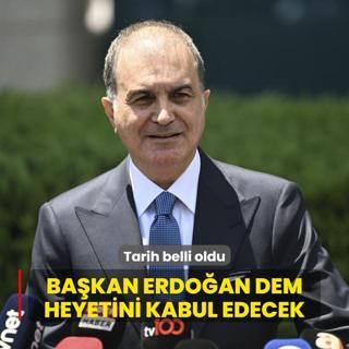 Bakan Erdoan DEM heyetini kabul edecek... Tarih belli oldu