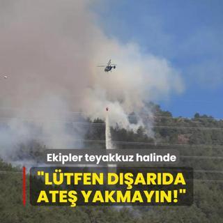 Birok noktada orman yangnlar devam ediyor: Havadan ve karadan mdahale