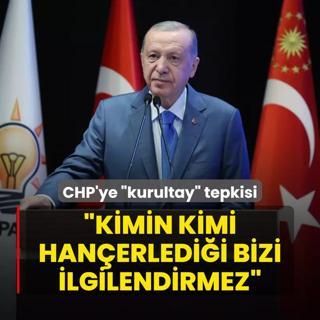 Bakan Erdoan'dan CHP'ye kurultay tepkisi: Kimin kimi hanerledii bizi ilgilendirmez