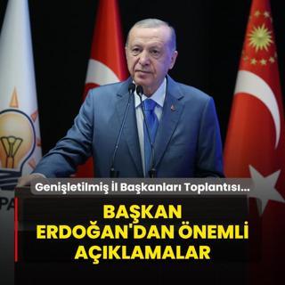 Geniletilmi l Bakanlar Toplants...  Bakan Erdoan'dan nemli aklamalar