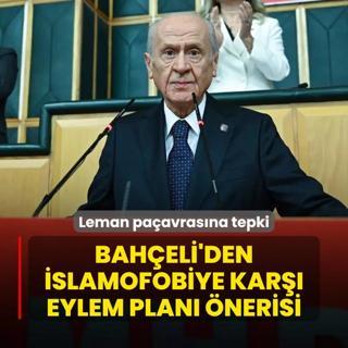 Leman paavrasna tepki! Baheli'den slamofobiye kar eylem plan nerisi