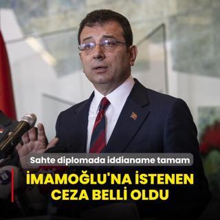 Sahte diplomada iddianame tamamland! mamolu'na istenen ceza belli oldu