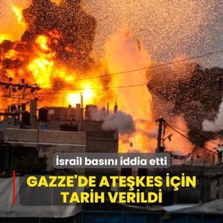 srail basn iddia etti... Gazze'de atekes iin tarih verildi