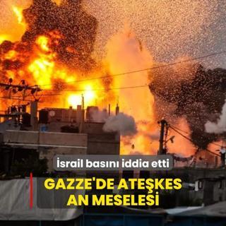 srail basn iddia etti... Gazze'de atekes an meselesi
