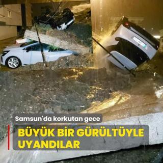 iddetli ya vurdu! Byk bir grltyle uyandlar